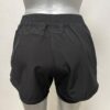 short_runner_dama_negro_posterior Short runner con licra para dama