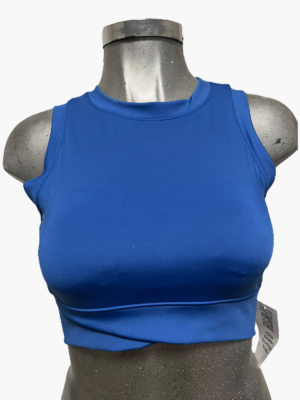 Crop Top con pretina cruzada