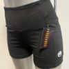 short_licra_pretina_alta_negro-frontal Short de licra con pretina alta y bolsas laterales